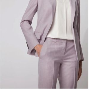 Hugo boss Titana Straight Leg Wool Pants